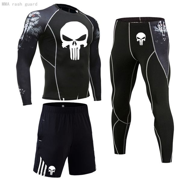 3d skull thermal underwear for men winter clothes compression underwear heat long johns fitness tight 3 piece jogging suit 220108, Black;white
3d skull thermal underwear for men winter clothes compression underwear heat long johns fitness tight 3 piece jogging suit 220108, Black;white