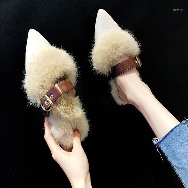 slippers 2021 woman mules shoes women outside female slides flats ladies fur fashion brand lady for1, Black
slippers 2021 woman mules shoes women outside female slides flats ladies fur fashion brand lady for1, Black