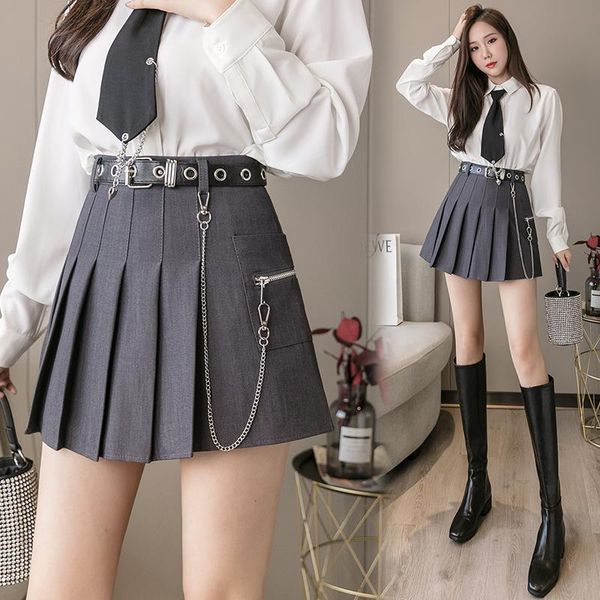skirts women a-line high waist goth 2021 streetwear harajuku black mini skirt girl pleated with belt short summer
skirts women a-line high waist goth 2021 streetwear harajuku black mini skirt girl pleated with belt short summer