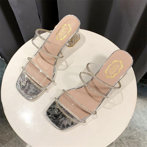 slippers ladies thick heel rhinestone wild fashion mid-heel square summer non-slip indoor outdoor plus size, Black
slippers ladies thick heel rhinestone wild fashion mid-heel square summer non-slip indoor outdoor plus size, Black
