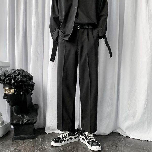 men's suits & blazers dk uniform suit pants male korean version of the high street wide-leg small trousers autumn loose casual, White;black
men's suits & blazers dk uniform suit pants male korean version of the high street wide-leg small trousers autumn loose casual, White;black