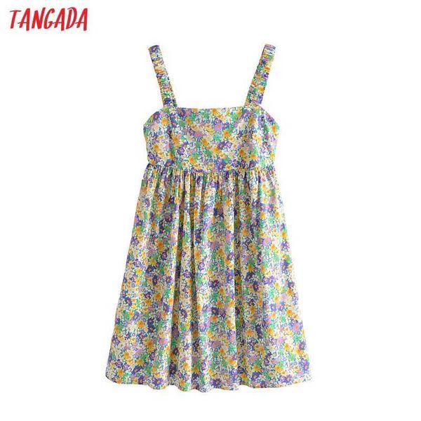 tangada fashion women flowers print sundress sleeveless backless bow female dress 3h461 210609, Black;gray
tangada fashion women flowers print sundress sleeveless backless bow female dress 3h461 210609, Black;gray