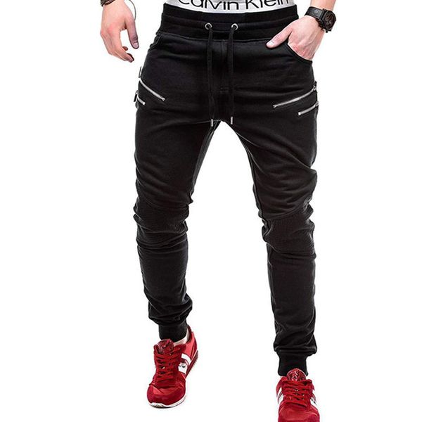 pant fashion slacks 2021 zipper design casual sports pants men's spring leggings, Black
pant fashion slacks 2021 zipper design casual sports pants men's spring leggings, Black