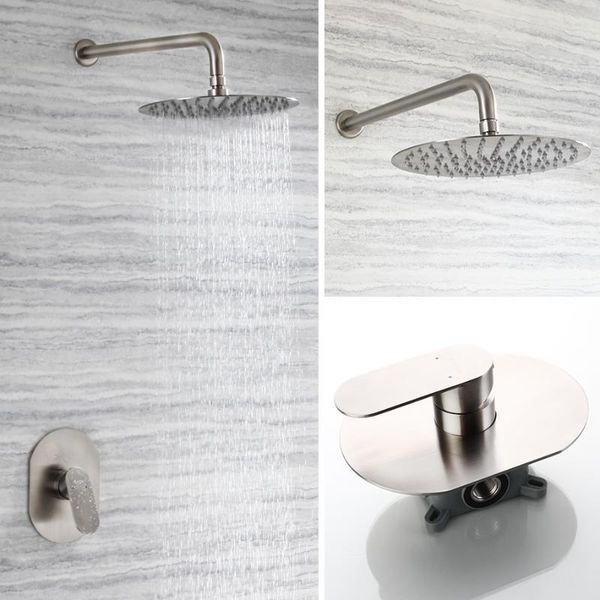 bathroom shower faucet set rainfall concealed system bathtub stainless steel mixer tap sets
bathroom shower faucet set rainfall concealed system bathtub stainless steel mixer tap sets