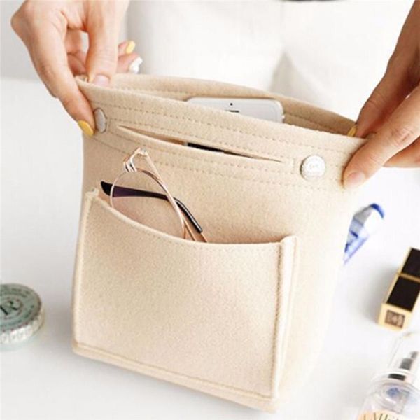 portable fashion women felt fabric insert handbag tote purse organizer girls female travel cosmetic makeup bag bags & cases
portable fashion women felt fabric insert handbag tote purse organizer girls female travel cosmetic makeup bag bags & cases