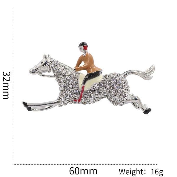 pins, brooches luxurious rhinestone horse and hero brooch pins men's knight jewelry decoration, Gray
pins, brooches luxurious rhinestone horse and hero brooch pins men's knight jewelry decoration, Gray