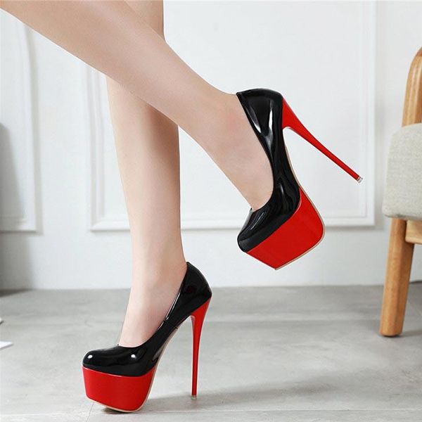 dress shoes corporis big size 35-42 fashion pumps woman round toe super high heels platform prom wedding 2021, Black
dress shoes corporis big size 35-42 fashion pumps woman round toe super high heels platform prom wedding 2021, Black