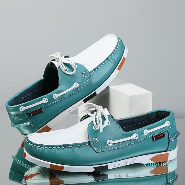mens casual genuine suede leather docksides classic boat shoes loafers shoes handmade shoes high quality, Black
mens casual genuine suede leather docksides classic boat shoes loafers shoes handmade shoes high quality, Black