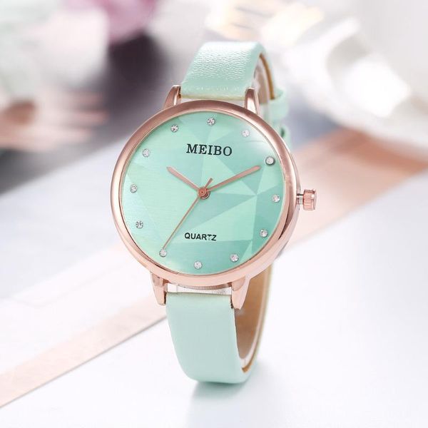 wristwatches meibo watch clock fashion women watches transparent student pure color leather bracelet diamond round checkers saat *a, Slivery;brown
wristwatches meibo watch clock fashion women watches transparent student pure color leather bracelet diamond round checkers saat *a, Slivery;brown
