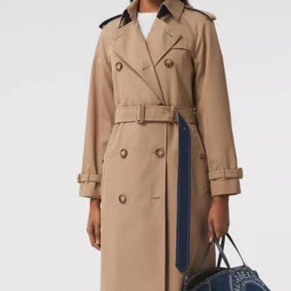 women's trench coats long classic windbreaker waterproof british high-end english style autumn winter gabadian solid color size coat a4, Tan;black
women's trench coats long classic windbreaker waterproof british high-end english style autumn winter gabadian solid color size coat a4, Tan;black