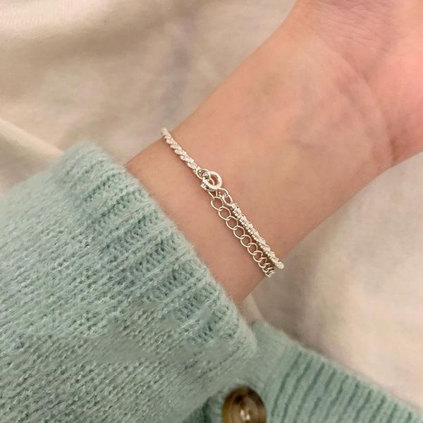glittering simple silvery bracelets for woman korean fashion jewelry party girls temperament bracelet student gift accessories charm, Golden;silver
glittering simple silvery bracelets for woman korean fashion jewelry party girls temperament bracelet student gift accessories charm, Golden;silver