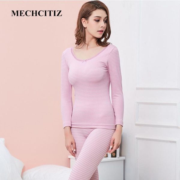 women's thermal underwear mechcitiz spring cotton sets o collar warm striped long johns women shape slimming longies set, Black;pink
women's thermal underwear mechcitiz spring cotton sets o collar warm striped long johns women shape slimming longies set, Black;pink