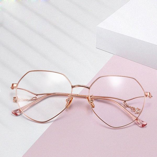 fashion sunglasses frames ahora lady's polygon optical sepectacle star chain pendent retro women metal glasses frame eyeglasses eyewear, Black
fashion sunglasses frames ahora lady's polygon optical sepectacle star chain pendent retro women metal glasses frame eyeglasses eyewear, Black