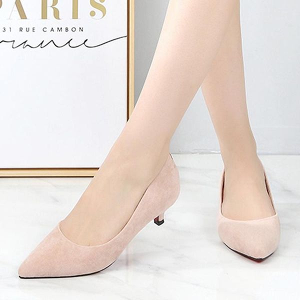 dress shoes high heels 3.5cm pumps flock women's large size work office daily casual female pointed toe low stiletto, Black
dress shoes high heels 3.5cm pumps flock women's large size work office daily casual female pointed toe low stiletto, Black