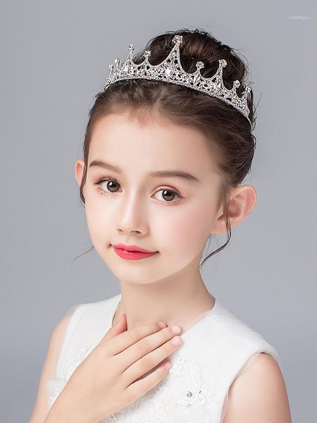 hair clips & barrettes children's crown headdress princess crystal hairpin little girl korean girls' po dress accessories, Golden;silver
hair clips & barrettes children's crown headdress princess crystal hairpin little girl korean girls' po dress accessories, Golden;silver