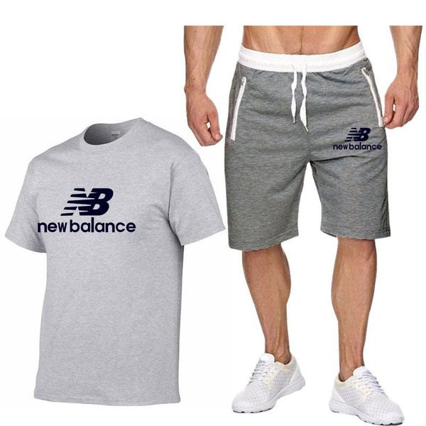tracksuit men 2021 summer two piece set short sleeve t shirt shorts suit mens sportwear shorts sets gym clothing, White;black
tracksuit men 2021 summer two piece set short sleeve t shirt shorts suit mens sportwear shorts sets gym clothing, White;black