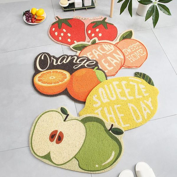 cartoon fruit nonslip floor rug door bathroom decoration pvc bedroom bath mat silk circle entry livingroom kitchen mats
cartoon fruit nonslip floor rug door bathroom decoration pvc bedroom bath mat silk circle entry livingroom kitchen mats