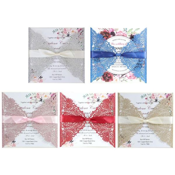greeting cards 20pcs glitter hollow wedding invitations card with envelopes ribbon party supply 57bb
greeting cards 20pcs glitter hollow wedding invitations card with envelopes ribbon party supply 57bb