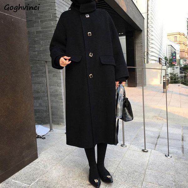women's wool & blends women coat long coats single breasted elegant turn-down collar casual loose black oversize 3xl korean style fashi
women's wool & blends women coat long coats single breasted elegant turn-down collar casual loose black oversize 3xl korean style fashi