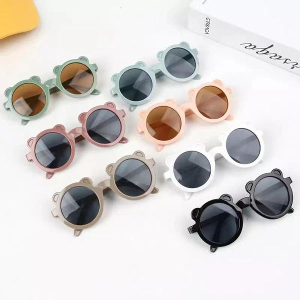 boys girls cute bear shape round sunglasses for baby kids vintage sun glasses children uv400 protection fashion classic beach outdoor eyewea, White;black
boys girls cute bear shape round sunglasses for baby kids vintage sun glasses children uv400 protection fashion classic beach outdoor eyewea, White;black