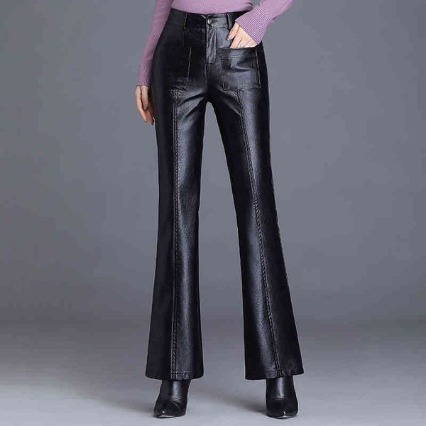 women's pants & capris spring autumn fashion office ladies womens black high waisted pu leather flare slim skinny x1mb, Black;white
women's pants & capris spring autumn fashion office ladies womens black high waisted pu leather flare slim skinny x1mb, Black;white