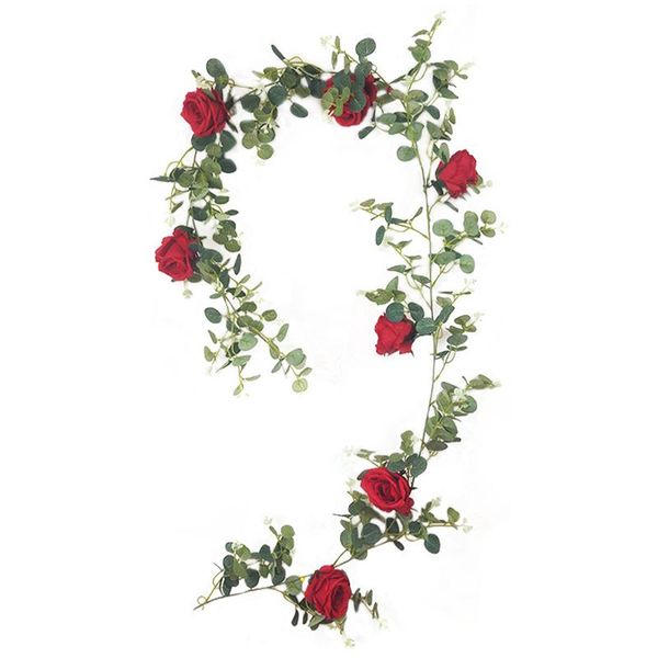 decorative flowers & wreaths 6.4ft art craft hanging with roses props party table wall decor artificial eucalyptus garland 7 heads garden we
decorative flowers & wreaths 6.4ft art craft hanging with roses props party table wall decor artificial eucalyptus garland 7 heads garden we