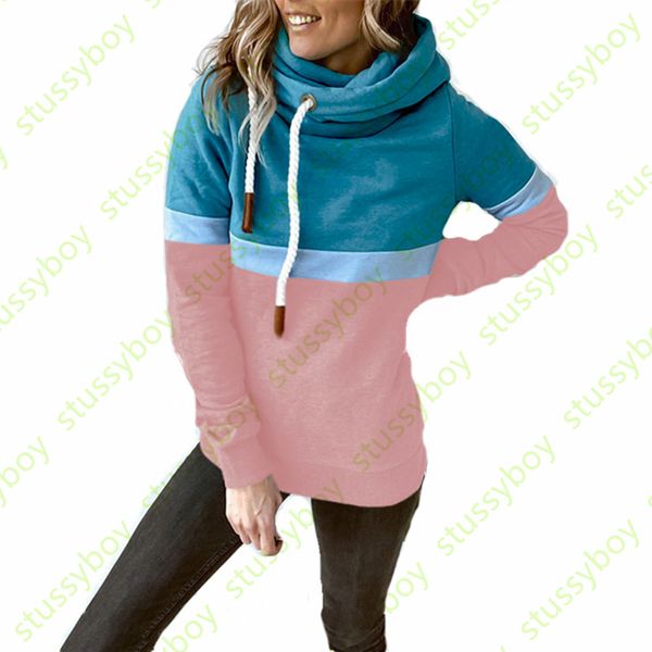 designers womens fleece hoodies hoodie lady casual solid color sweatshirt woman splicing high-collar sweater size s-3xl, Black
designers womens fleece hoodies hoodie lady casual solid color sweatshirt woman splicing high-collar sweater size s-3xl, Black