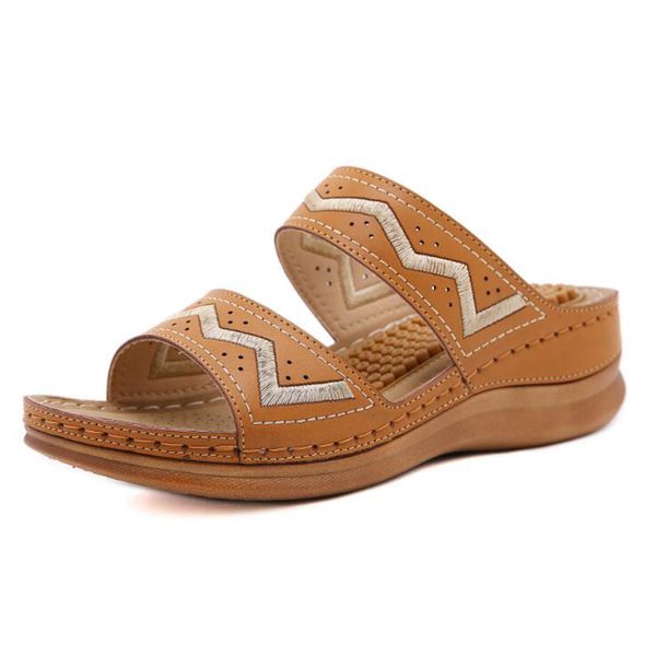 summer woman slippers orthopedic open toe sandals anti-slip breathable flip flops leather female platform retro women shoes, Black
summer woman slippers orthopedic open toe sandals anti-slip breathable flip flops leather female platform retro women shoes, Black
