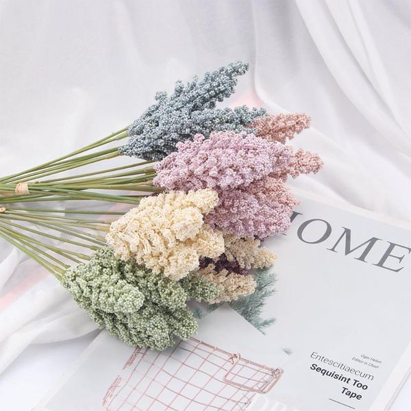 decorative flowers & wreaths 6 pcs/pack colorful vanilla spike artificial flower bouquet for home wall decor wedding party diy decoration cr
decorative flowers & wreaths 6 pcs/pack colorful vanilla spike artificial flower bouquet for home wall decor wedding party diy decoration cr