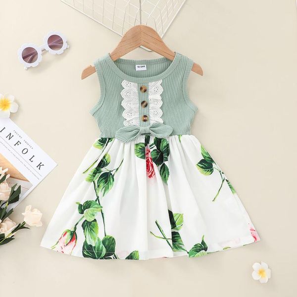 girl's dresses girls kids summer sleeveless suspender princess dress ribbed splice flower print children clothes girl casual sundress, Red;yellow
girl's dresses girls kids summer sleeveless suspender princess dress ribbed splice flower print children clothes girl casual sundress, Red;yellow