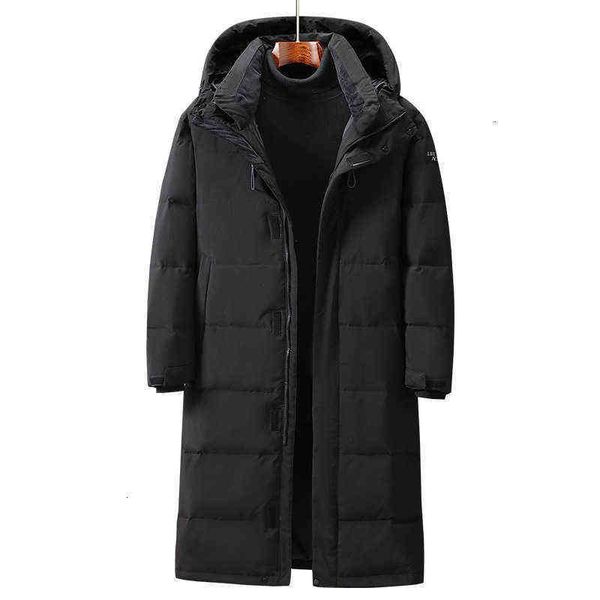 down et men's medium and long style trend thickened warm couple winter youth leisure tide brand hooded coat, Black
down et men's medium and long style trend thickened warm couple winter youth leisure tide brand hooded coat, Black