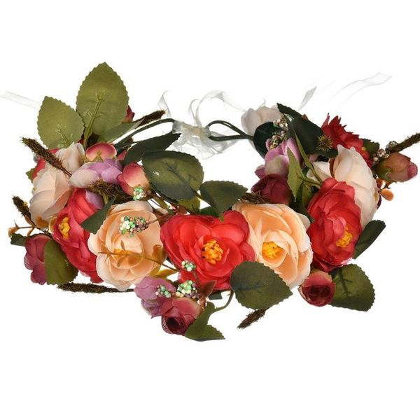 decorative flowers & wreaths fairy women handmade rose flower wreath crown wedding festivals garland beautiful fashion headband
decorative flowers & wreaths fairy women handmade rose flower wreath crown wedding festivals garland beautiful fashion headband