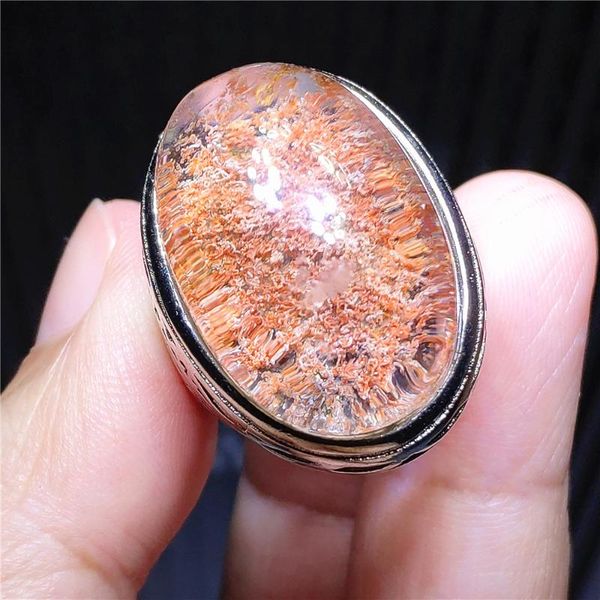 cluster rings natural orange red phantom quartz adjustable ring 26x17mm garden 925 sterling silver big oval bead, Golden;silver
cluster rings natural orange red phantom quartz adjustable ring 26x17mm garden 925 sterling silver big oval bead, Golden;silver