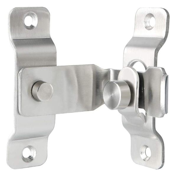 security door stainless steel 90 degree buckle sliding lock right angle locking pin for latching bolt other hardware
security door stainless steel 90 degree buckle sliding lock right angle locking pin for latching bolt other hardware