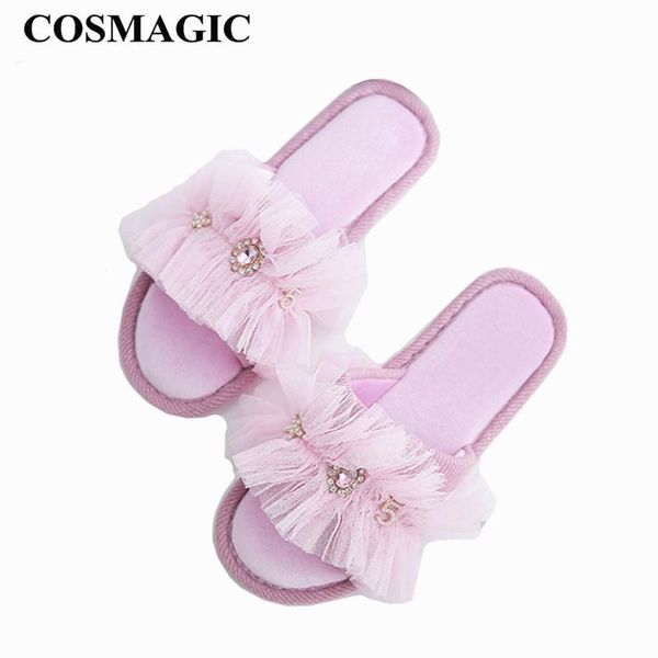 slippers cosmagic 2021 women crystal indoor slipper lightweight soft sole house bedroom floor el sweet outside open toe, Black
slippers cosmagic 2021 women crystal indoor slipper lightweight soft sole house bedroom floor el sweet outside open toe, Black