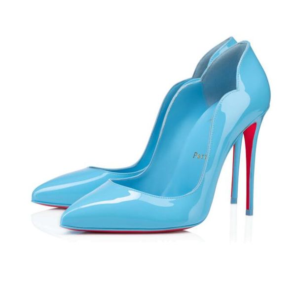 summer red-soled high-heeled sandals chick 100 mm patent leather pointed toe all-match women's highs-heeledsshoes create a charming fin, Black
summer red-soled high-heeled sandals chick 100 mm patent leather pointed toe all-match women's highs-heeledsshoes create a charming fin, Black