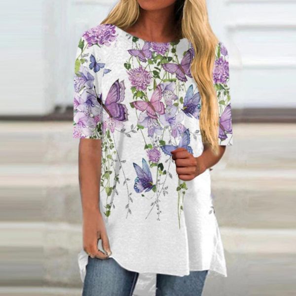 women's blouses & shirts plus size women blouse streetwear fashion loose clothing summer 2021 femme, White
women's blouses & shirts plus size women blouse streetwear fashion loose clothing summer 2021 femme, White