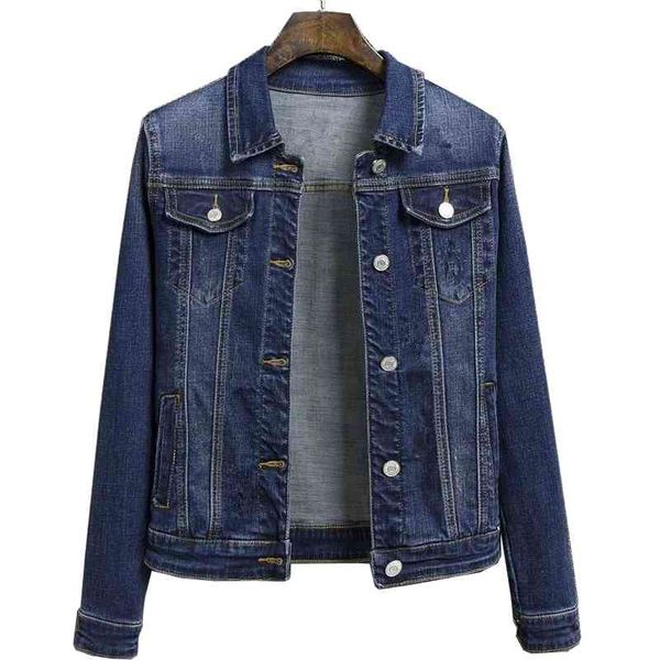 women's jackets plus size denim women autumn lapel long sleeve short outwear vintage m75 casual jean bomber coat female ko74, Black;brown
women's jackets plus size denim women autumn lapel long sleeve short outwear vintage m75 casual jean bomber coat female ko74, Black;brown