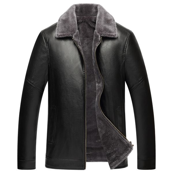 black pu leather jacket casual warm men winter jackets male faux leather fluffy coat plus size faux fur thick windbreaker 5xl 6x
black pu leather jacket casual warm men winter jackets male faux leather fluffy coat plus size faux fur thick windbreaker 5xl 6x