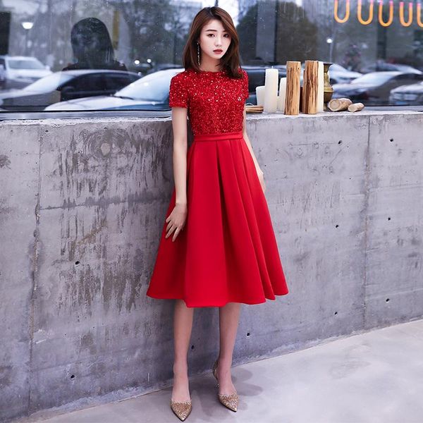 party dresses 2021 sequined evening dress fashion elegant long section annual meeting host female dinner lf242, White;black
party dresses 2021 sequined evening dress fashion elegant long section annual meeting host female dinner lf242, White;black