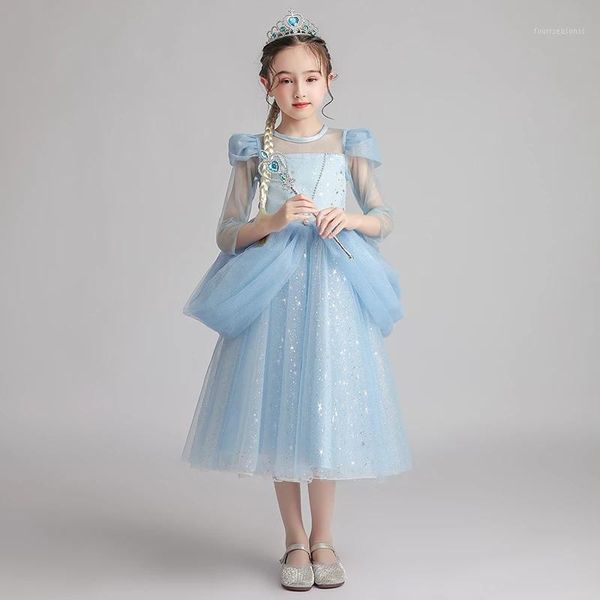 girl's dresses flower girl for weddings o neck full sleeves kids party communion gown sequined princess dress1, Red;yellow
girl's dresses flower girl for weddings o neck full sleeves kids party communion gown sequined princess dress1, Red;yellow