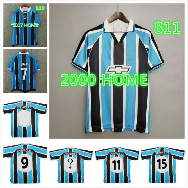 gremio retro 2000 soccer jersey 2001 ronaldinho zinho nene warley alegre home football shirt, Black
gremio retro 2000 soccer jersey 2001 ronaldinho zinho nene warley alegre home football shirt, Black
