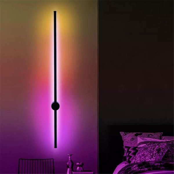 wall lamp modern minimalist nordic bedroom decoration mirror light rgb atmosphere stair loft balcony home lamps 
wall lamp modern minimalist nordic bedroom decoration mirror light rgb atmosphere stair loft balcony home lamps