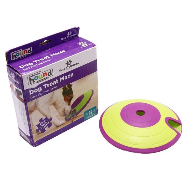 dog toys & chews flip treat maze toy pet puppy high iq development training interactive game educational food feeder
dog toys & chews flip treat maze toy pet puppy high iq development training interactive game educational food feeder