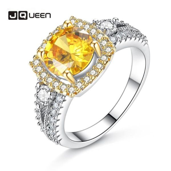 wedding rings jqueen yellow stone-encrusted double-layered square champagne color ring women jewelry, Slivery;golden
wedding rings jqueen yellow stone-encrusted double-layered square champagne color ring women jewelry, Slivery;golden