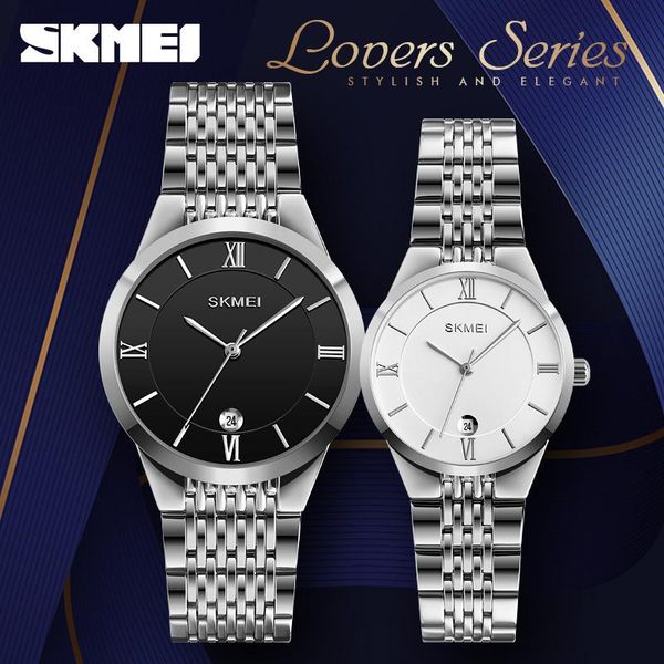 wristwatches quartz watch for women men stainless steel couple watches date display wristwatch waterproof women's men's clock bran, Slivery;brown
wristwatches quartz watch for women men stainless steel couple watches date display wristwatch waterproof women's men's clock bran, Slivery;brown