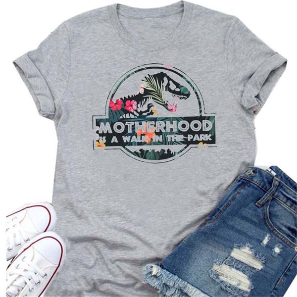 motherhood is a walk in the park letter harajuku print women t shirt cute dinosaur head graphic tshirt female vintage t-shirt, White
motherhood is a walk in the park letter harajuku print women t shirt cute dinosaur head graphic tshirt female vintage t-shirt, White