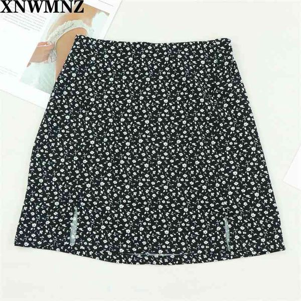 202 harajuku white floral print black skirts womens streetwear slim women a-line skirt high waist split short mini shei 210520
202 harajuku white floral print black skirts womens streetwear slim women a-line skirt high waist split short mini shei 210520