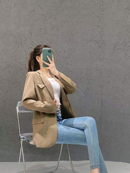 women's suits & blazers vintage women brown blazer loose pocket jackets 2021 autumn female coat jacket streetwear outerwear, White;black
women's suits & blazers vintage women brown blazer loose pocket jackets 2021 autumn female coat jacket streetwear outerwear, White;black