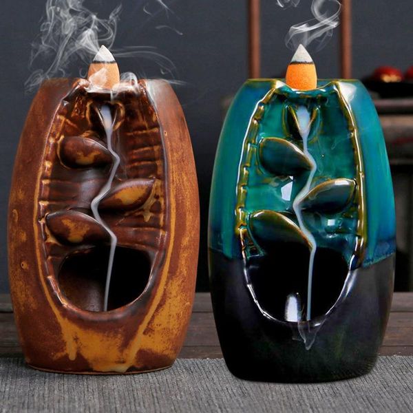 backflow censer smoking flow ceramic incense holder decoration for home office xkw fragrance lamps
backflow censer smoking flow ceramic incense holder decoration for home office xkw fragrance lamps